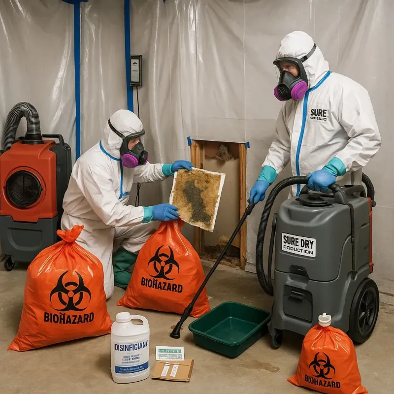 Contaminated Water Handling Protocols process in Mountain Iron, MN